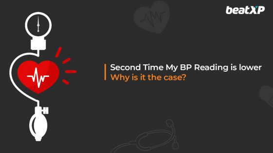 Second Time My BP Reading is lower – Why is it the case?