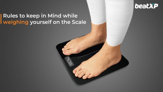 beatXP Gravity Elite Digital Weighing Scale with Legs