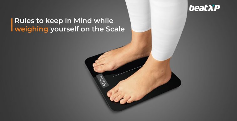 beatXP Gravity Elite Digital Weighing Scale with Legs