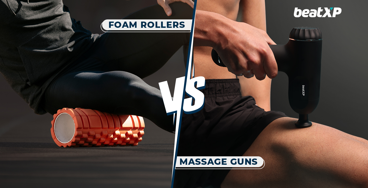 Foam Rollers vs Massage Guns